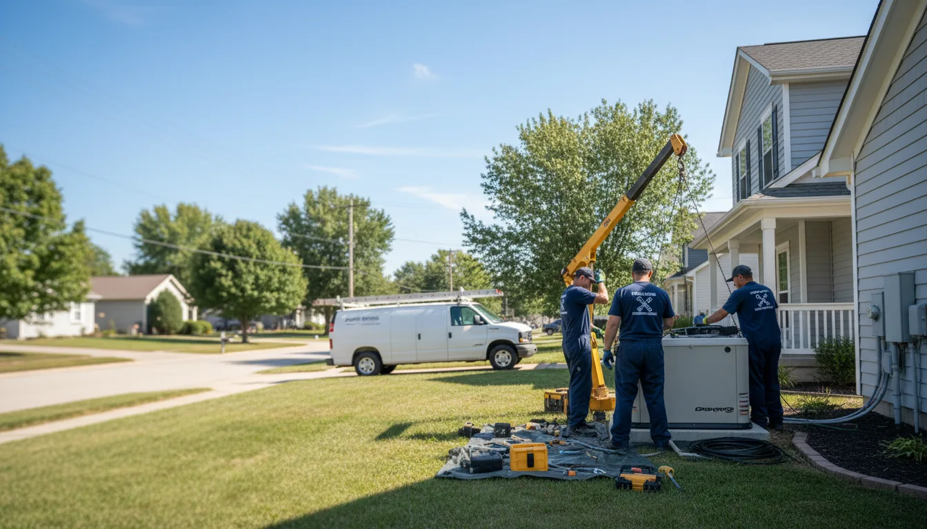 Generator Installation in Larwill, IN near me